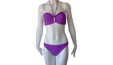 Purple Two Piece Push Up Swimsuit,Bikini, Swimwear